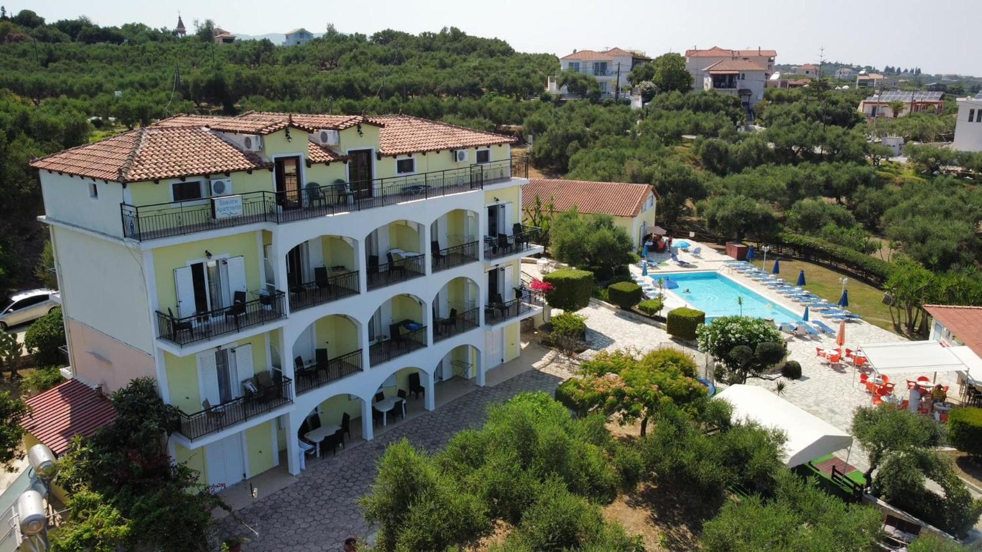 Seaview Apartments Tsilivi  Eksteriør billede